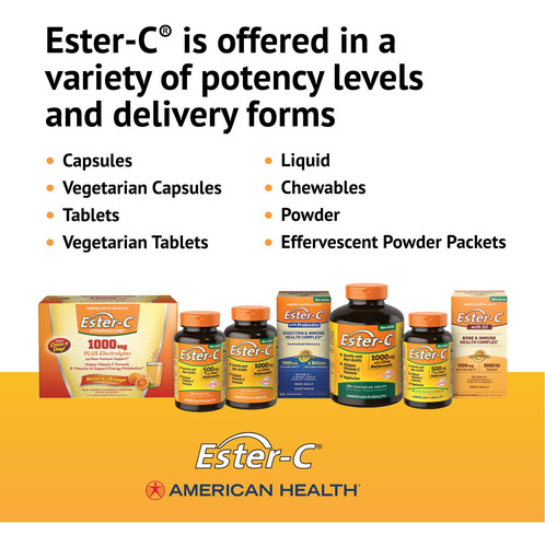 Suplemente American Health Ester-c Com Bioflavonóides Cítric - Imagem 7