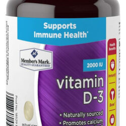 Membros Marcam Suplemento Dietético De Vitamina D-iu (contag