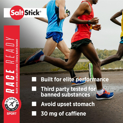Eletrólitos Saltstick Com Cafeína - Pílulas De Sal E Eletról - Imagem 4
