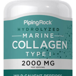 Suplemento De Peptídeos De Colágeno Marinho Piping Rock 2000