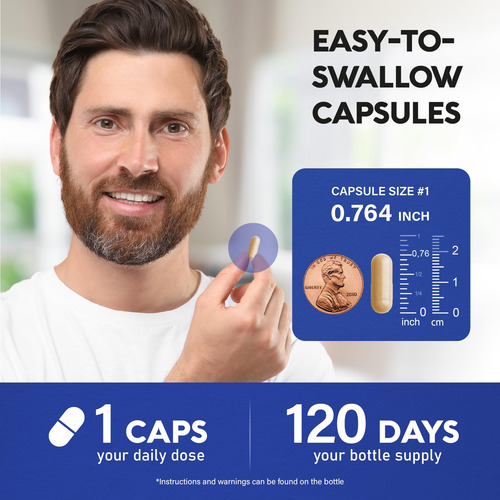 Suplemento Multivitamínico Metilado Nutraharmony 120 Cápsula - Imagem 5