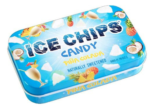 Ice Chips Candy Pina Colada 1,76 Onças Da Ice Chips Candy - Imagem 2