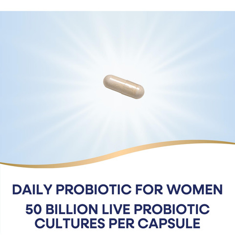 Probiótico Nature"s Way Fortify Optima Para Mulheres 30 Cáps - Imagem 3