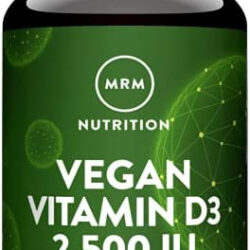 Mrm Nutrition Vitamina D3 Vegana 2.500 Ui | Saúde Óssea + Im