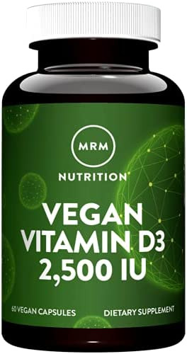 Mrm Nutrition Vitamina D3 Vegana 2.500 Ui | Saúde Óssea + Im