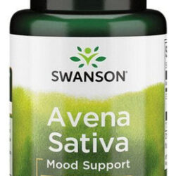 Avena Sativa 575 Mg 60 Cápsulas Da Swanson Vitamins
