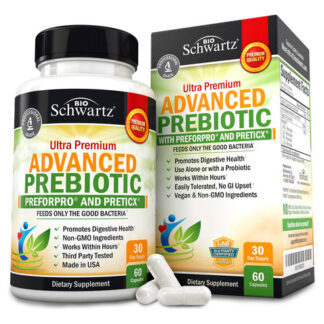 Suplemento Prebiótico Bioschwartz Advanced Gut Health 60 Cap