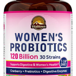 Probióticos Vitalitown 120 Bilhões De Cfus Para Mulheres +30