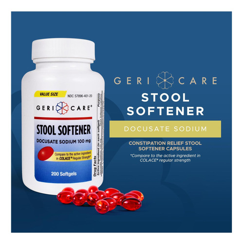 Gerachare Docusate Sofrener De Fezes De Sódio (200 100mg De - Imagem 2