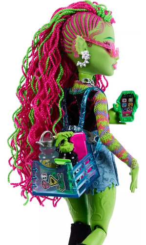 Boneca Monster High Venus Fashionista Hrp81 Verde - Imagem 4
