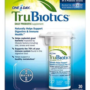 Trubiotics Daily Probiotic 30 Cápsulas - Sem Glúten, Sem Soj