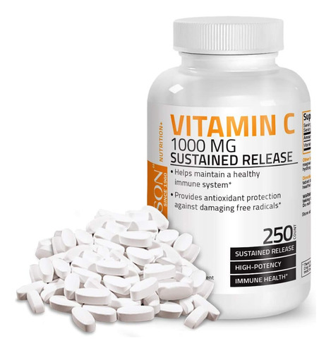 Vitamina C Bronson 1000 Mg 250 Comprimidos
