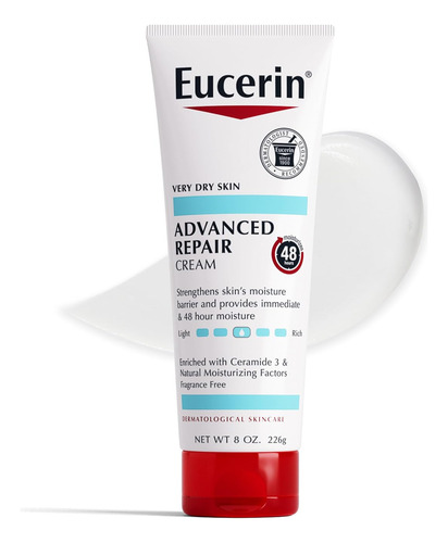 Creme Corporal Eucerin Advanced Repair Para Pele Muito Seca,