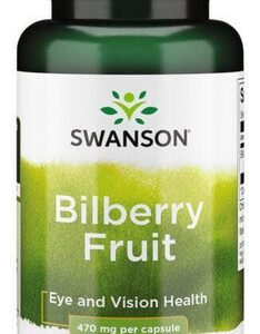 Fruta De Mirtilo 470 Mg 100 Cápsulas Da Swanson Vitamins