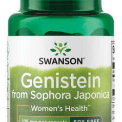 Genisteína De Sophora Japonica Sem Soja 125 Mg 60 Cápsulas V