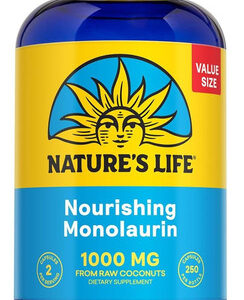 Monolaurina Da Vida De Naturezas 1000 Mg, Monolaurina Nutrit