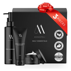 Conjunto De Cuidados Com A Pele Monopoli Skin Daily Essentia