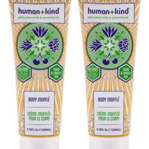 Creme Corporal Human+kind Body Souffle Tube, Pacote De 200 M
