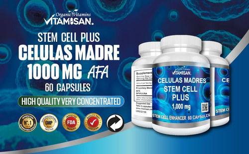 Suplemento Vitamisan Célula-tronco De Algas Verdes Azuis 100 - Imagem 8