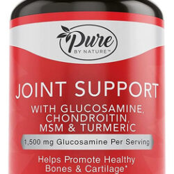 Pure By Nature Joint Support, Suplemento De Glucosamina Com