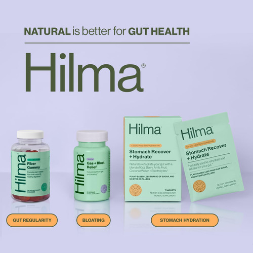 Suplemento De Fibra Hilma Prebiotic Fiber Gummies 60 Unidade - Imagem 6