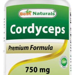 Suplemento Best Naturals Cordyceps Sinensis Mycelium 750 Mg