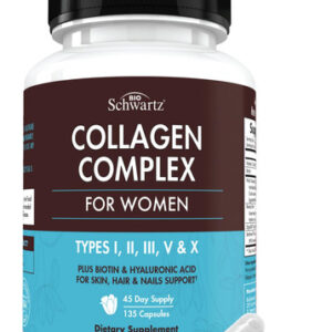 Comprimidos De Colágeno Bioschwartz Multi Tipo I Ii Iii V X