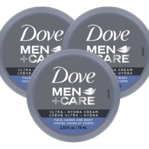 Creme Hidratante Dove Men + Care Ultra Hydra, Pacote Com 3