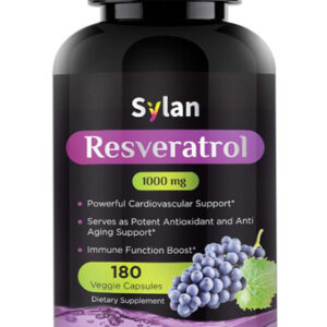 Sylan Trans Resveratrol Suplemento 1000mg 180 Cápsulas E...