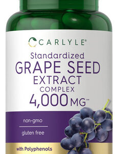 Suplemento De Extrato De Semente De Uva Carlyle 4.000 Mg 120