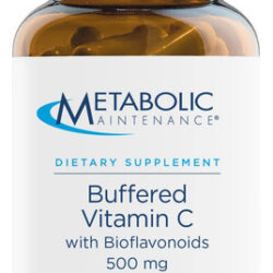 Vitamina C Tamponada De Manutenção Metabólica 500 Mg Com Bi