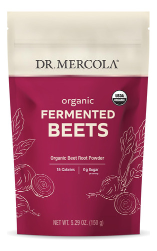 Suplemento Dr. Mercola De Beterraba Fermentada Orgânica Em P