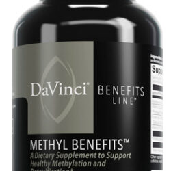 Suplemento Davinci Labs Methyl Benefits 60 Cápsulas