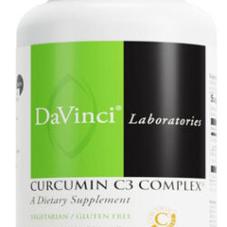Complexo De Curcumina C3 Da Davinci Labs, Suplemento Para