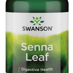 Senna Leaf 500 Mg 100 Cápsulas Da Swanson Vitamins