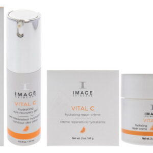 Ki De Creme Reparador Hidratante E Gel Para Os Olhos Skincar