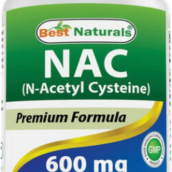 Suplemento Best Naturals Nac 600 Mg 120 Cápsulas