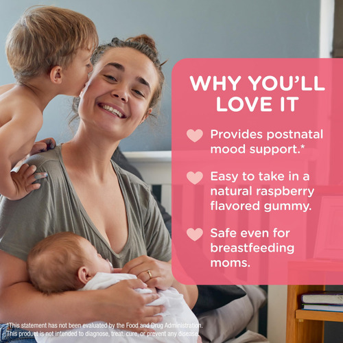 Suplemento Mommy"s Bliss Lift My Mood Apoio Pós-natal - Imagem 3