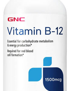 Suplemento Gnc Vitamina B-12 1500mcg 90 Cápsulas