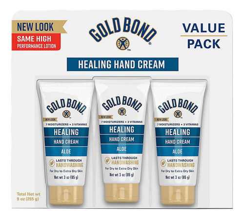 Creme Para Mãos Goldbond Healing 85g Pack Com 3 - Imagem 6