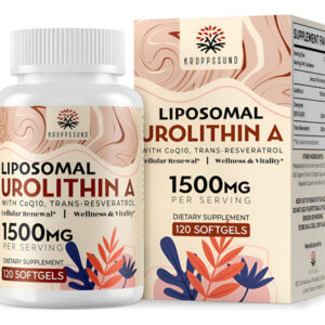 Suplemento Kroppssund Urolitina A Lipossomal 1500mg Coq10 12