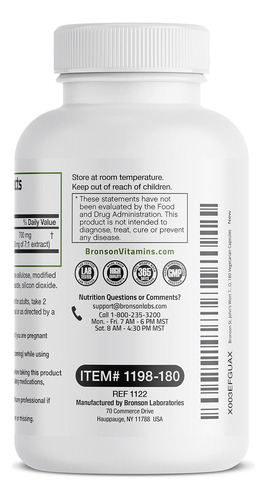 Bronson St. Johns Wort 700 Mg Por Porção Hypericum Perforatu - Imagem 7