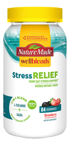 Suplemento Stress Relief Nature Made 84 Gomas - Imagem 6