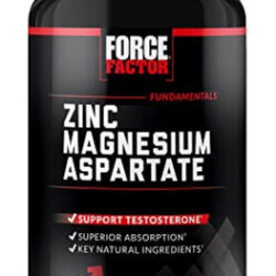 Suplemento Force Factor Zinc Magnésio Aspartato 60 Comprimid