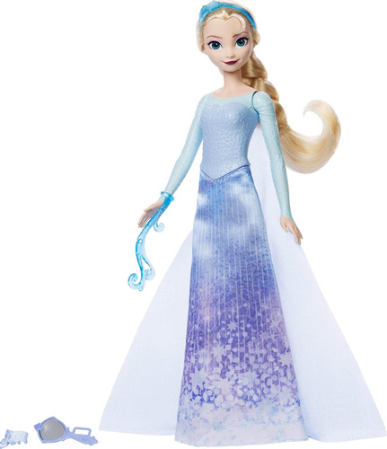 Boneca Disney Frozen Elsa Fashion Com 11 Surpresas - Imagem 5