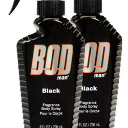 Fragrance Body Spray Bod Man Black 240 Ml (pacote De 2)