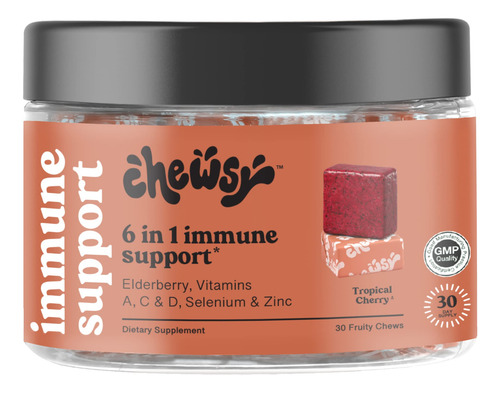 Suplemento De Suporte Imunológico 6 Em 1 Chewsy Com Sabuguei