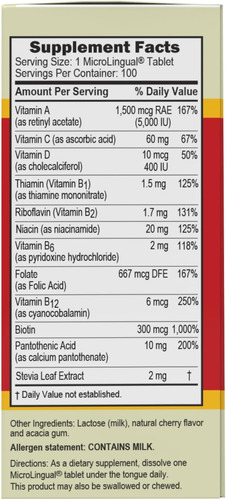 Suplemento Superior Source One Daily Multivitamin 100 Tablet - Imagem 4