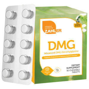 Suplemento Zahler Dmg 500 Mg Dimetilglicina 90 Comprimidos