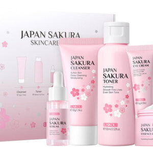 Conjunto De Cuidados Com A Pele Laikou Japan Sakura Com Limp